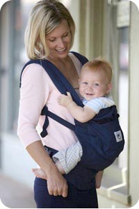 ERGO Baby Carrier Blue/Navy ORGANIC
