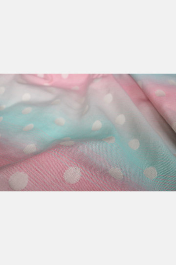 Yaro Dots Pastel Rainbow Ring Sling