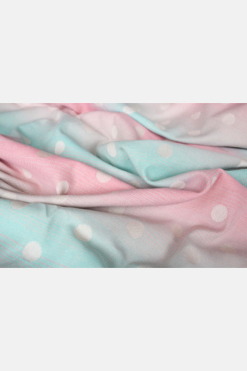 Yaro Dots Pastel Rainbow Ring Sling