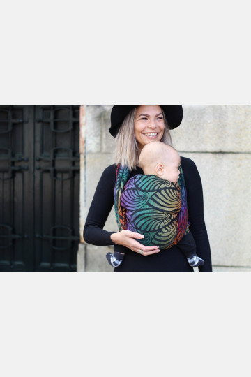 Yaro Dandy Black Autumn Rainbow Ring Sling