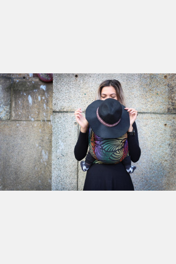 Yaro Dandy Black Autumn Rainbow Ring Sling