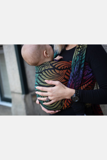 Yaro Dandy Black Autumn Rainbow Ring Sling