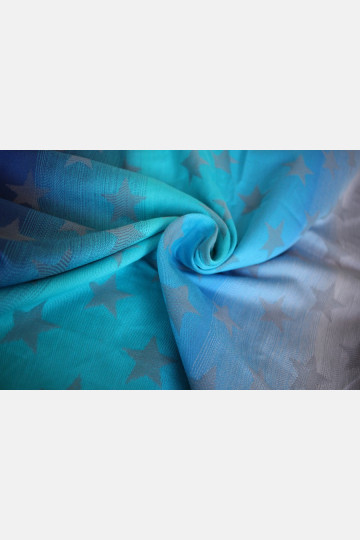 Yaro Stars Aqua Grad Grey Ring Sling