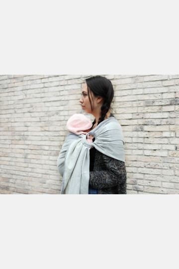 Yaro Newborn Grey Ring Sling