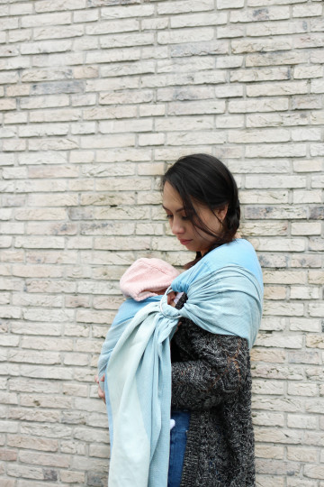 Yaro Newborn Blue Ring Sling