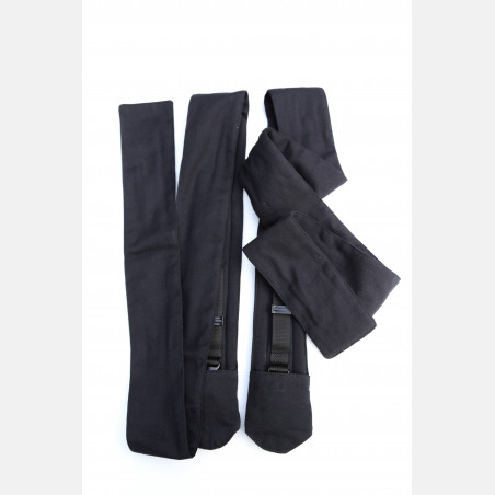 Yaro Flex Half Buckle Shoulder Straps Black