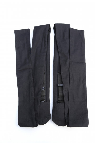 Yaro Flex Half Buckle Shoulder Straps Black