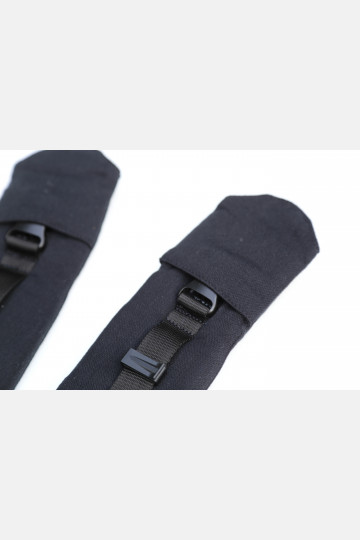 Yaro Flex Full Buckle Shoulder Straps Black