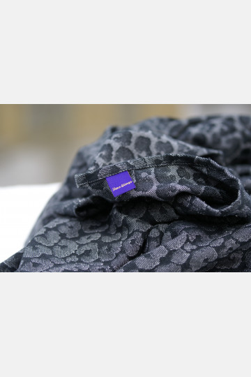 Yaro Pussycat Black Grey Ring Sling