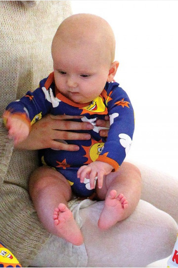 Baby Body Long Sleeve Sky