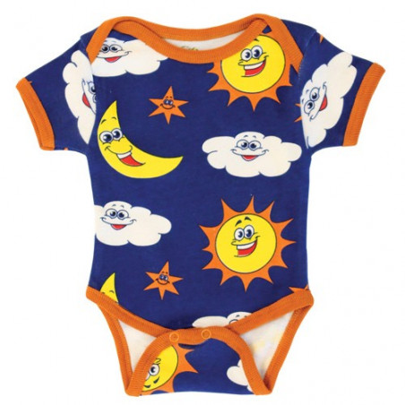 Baby Body Short Sleeve Sky