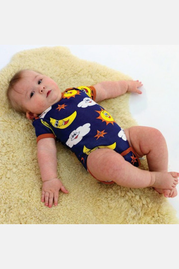Baby Body Short Sleeve Sky