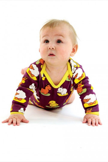Baby Body Long Sleeve Animals