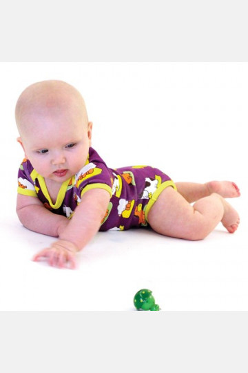 Baby Body Short Sleeve Animals