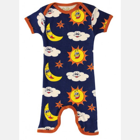 Jumpsuit Short Sleeve Sky
