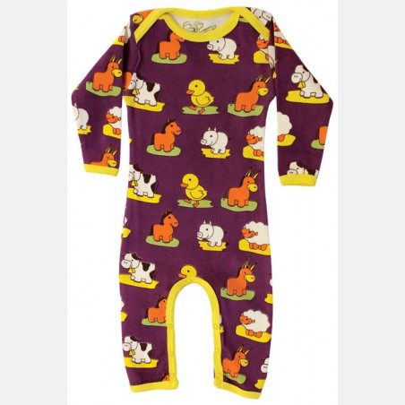 Jumpsuit Long Sleeve Animals