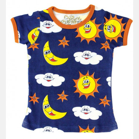 Shirt Short Sleeve Sky