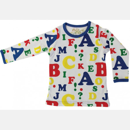Shirt Long Sleeve Letters