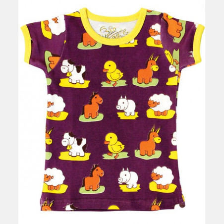 Shirt Short Sleeve Animals