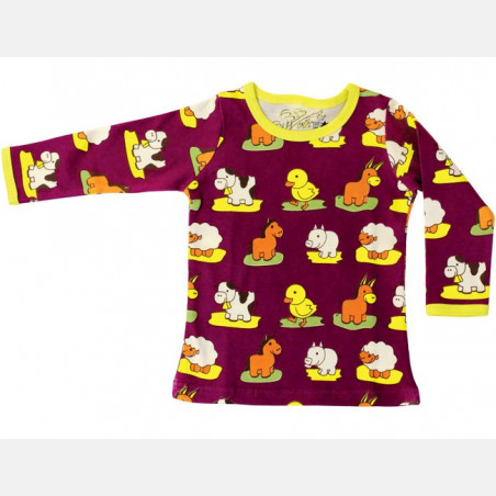 Shirt Long Sleeve Animals