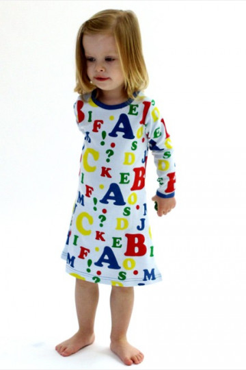 Dress Long Sleeve Letters