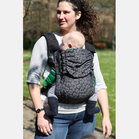 Yaro Flex Back Panel Pussycat Black Grey