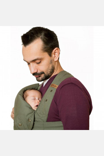 Marsupi Plus Olive - Ergonomische Draagzak | Slingomama
