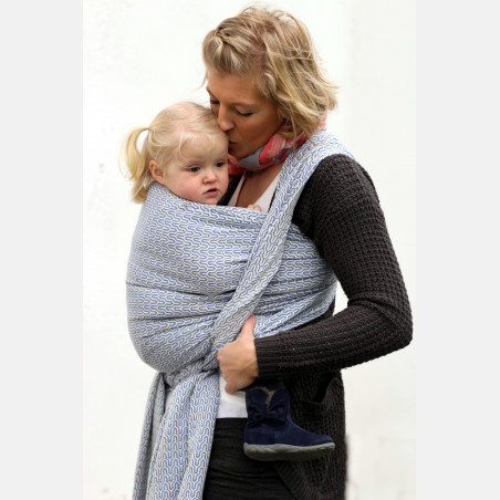 Yaro Turtle Dark-Blue - Geweven Draagdoek