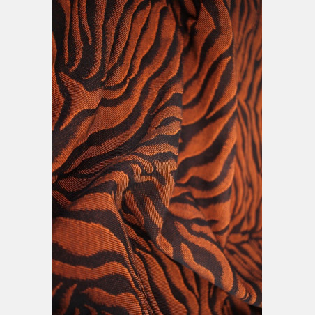 Yaro Tiger Black Orange - Geweven Draagdoek