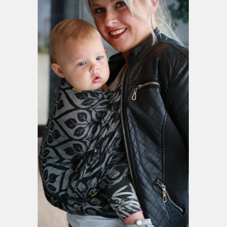 Yaro La Vita Black-White Bamboo - Geweven Draagdoek