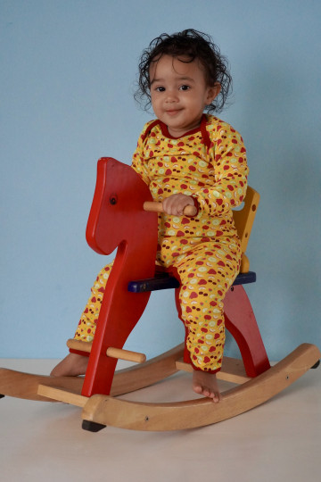 Biowolk Jumpsuit Long Sleeve Fruit