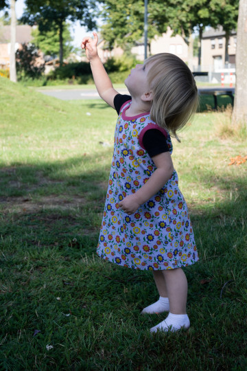 Biowolk Dress No Sleeve Funny Flowers