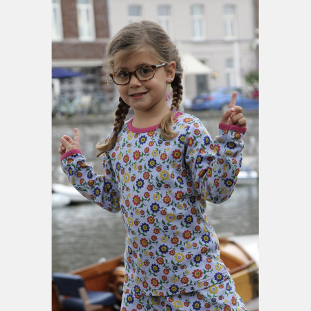 Biowolk Shirt Long Sleeve Funny Flowers