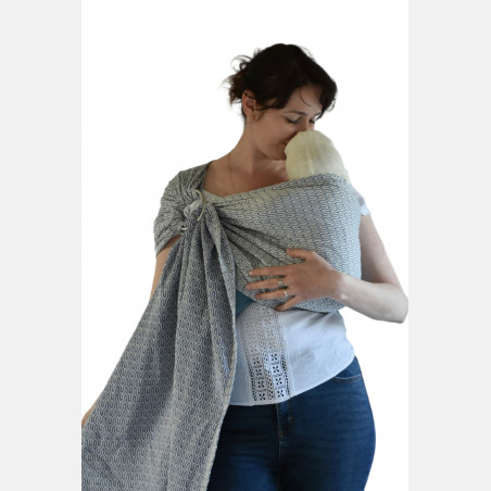 Yaro Turtle Dark-Blue Ring Sling