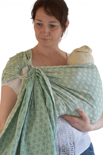 Yaro Basket Emerald Ring Sling