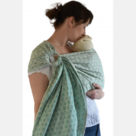 Yaro Basket Emerald Ring Sling
