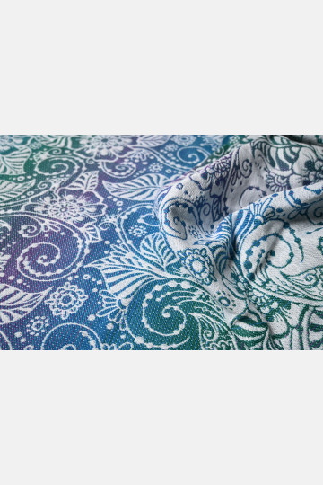 Yaro Ava Trinity Peacock Rainbow Tencel