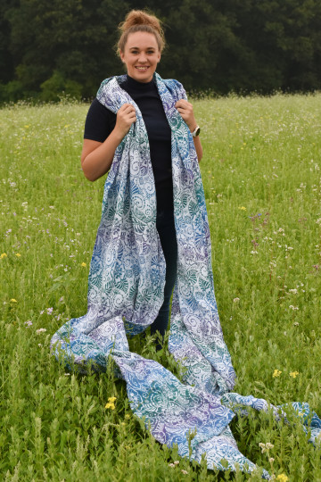 Yaro Ava Trinity Peacock Rainbow Tencel