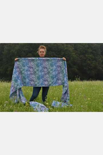 Yaro Ava Trinity Peacock Rainbow Tencel