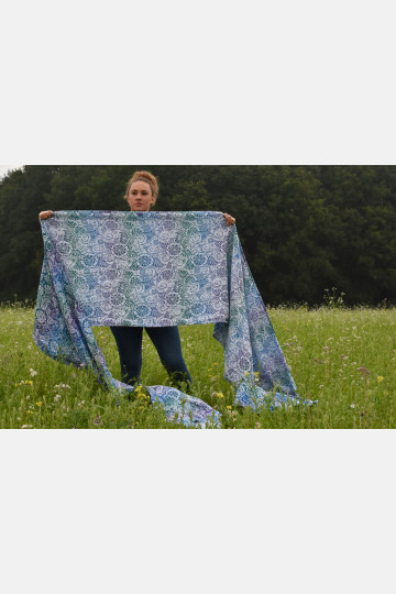 Yaro Ava Trinity Peacock Rainbow Tencel