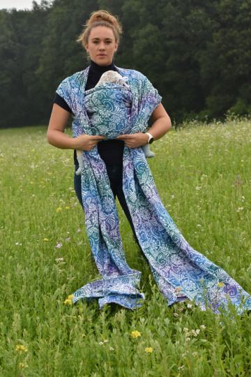 Yaro Ava Trinity Peacock Rainbow Tencel