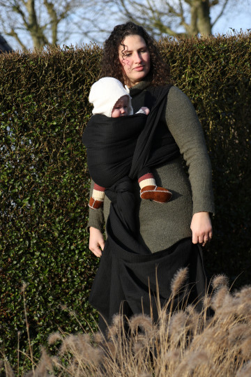 Yaro Waffles Black Ring Sling