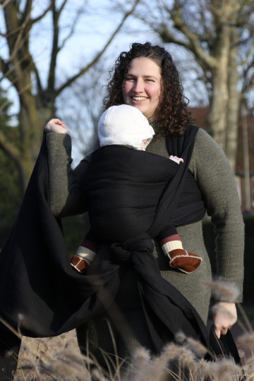 Yaro Waffles Black Ring Sling