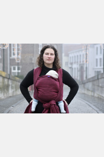 Yaro Waffles Black Pink Ring Sling