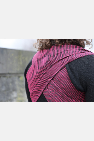 Yaro Waffles Black Pink Ring Sling