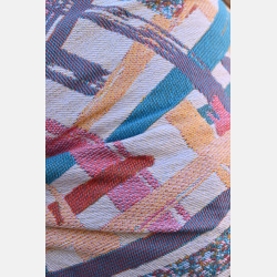 Yaro Paintbrush Spongy Black Multicolor Modal Seacell - Woven Baby Wrap