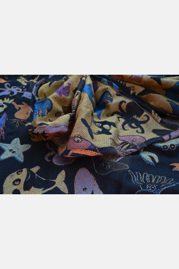 Yaro Seaworld Trio Black Yellow Red Blue Modal Seacell Ring Sling