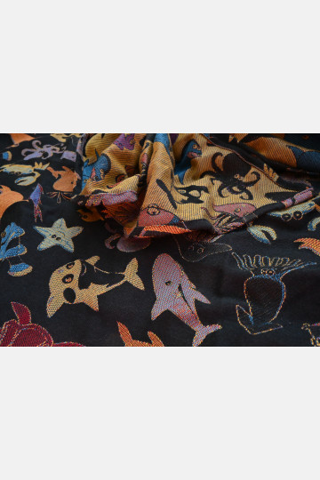 Yaro Seaworld Trio Black Yellow Red Blue Modal Seacell Ring Sling