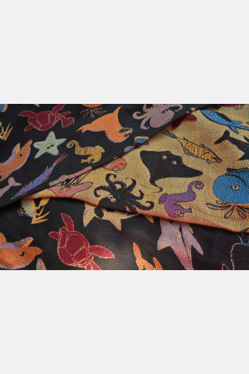 Yaro Seaworld Trio Black Yellow Red Blue Modal Seacell Ring Sling