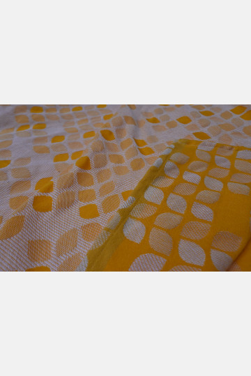 Yaro Petals Duo Yellow White Seacell Ring Sling | Slingomama
